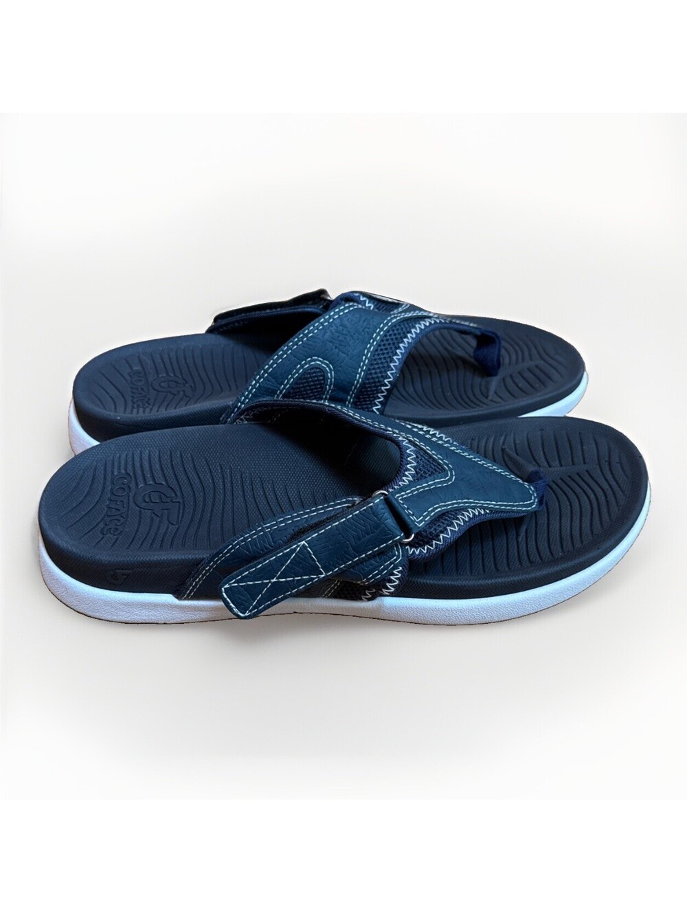 EUC COFACE CM218 Men's Fashion Orthotic Arch Support Flip Flops Size 11